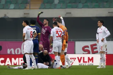 Elitni nogometaš Serie A samo se srušio, uslijedila je borba za život