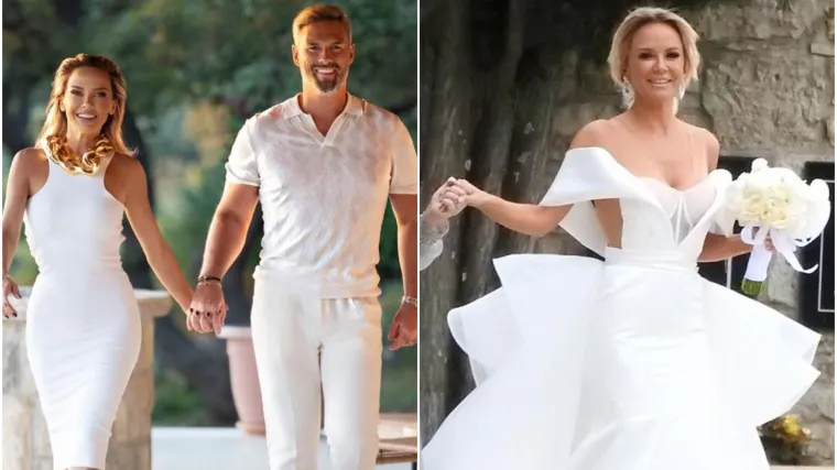 Maja Šuput udala se na top lokaciji, a na vjenčanju je nosila čak tri haljine