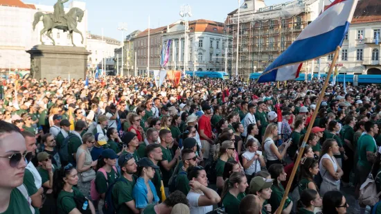 Nestvarni prizori iz Zagreba: Ovo nije nikakav prosvjed! Ovako izgleda 'hrvatski Camino'