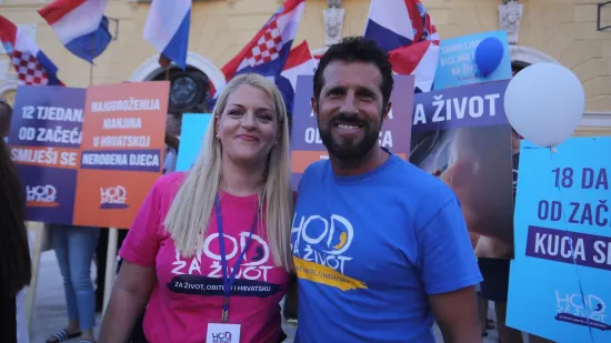 Dva svijeta, jedna subota i sve na Trumpov rođendan: U Zagrebu dugine boje, u Splitu hod za nerođene