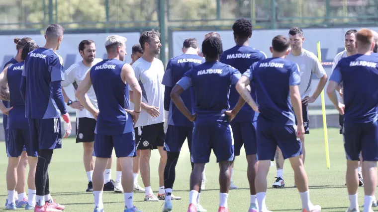 Hajduk počeo s pripremama pod vodstvom Garcije: Jedan igrač šokirao sve na 30+ stupnjeva
